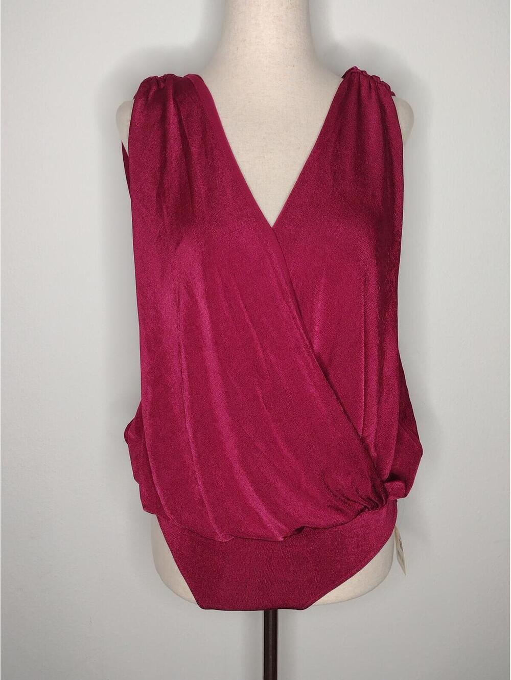 NWT Free People Women's Raspberry/Intimately Bodysuit Size Small